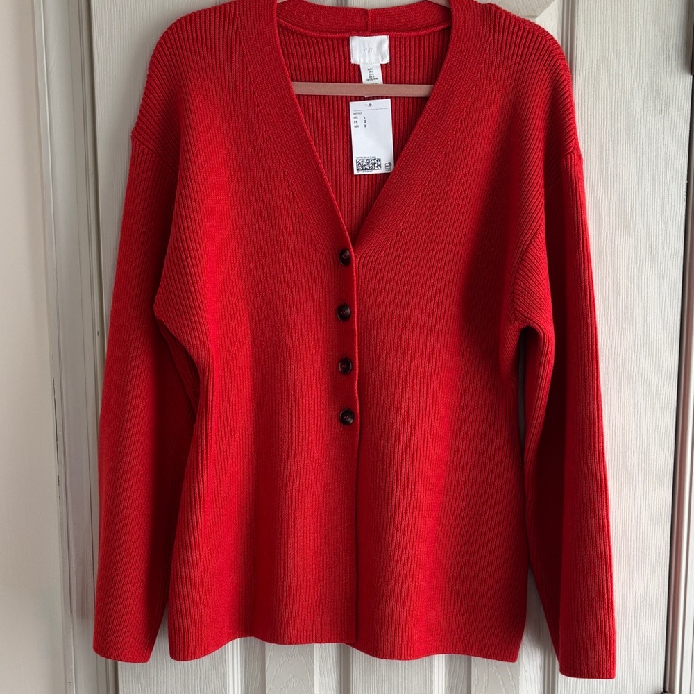 H&M NWT Rib Knit Cardigan - Picture 5 of 9